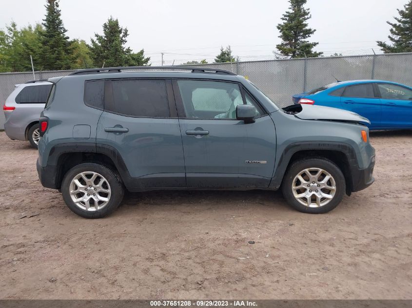 2017 JEEP RENEGADE LATITUDE - ZACCJBBB4HPF03721