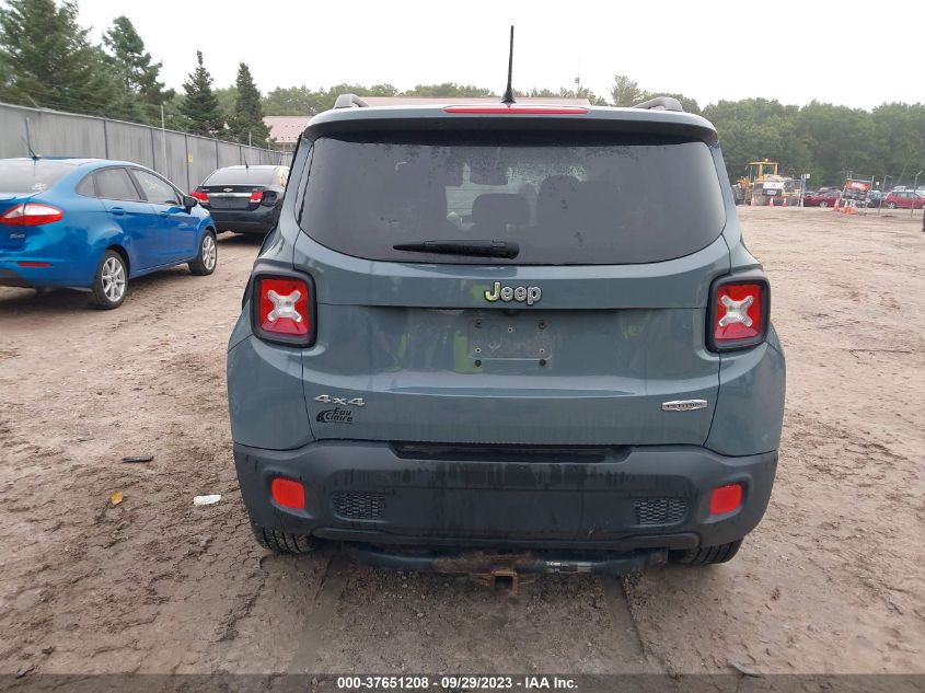 2017 JEEP RENEGADE LATITUDE - ZACCJBBB4HPF03721