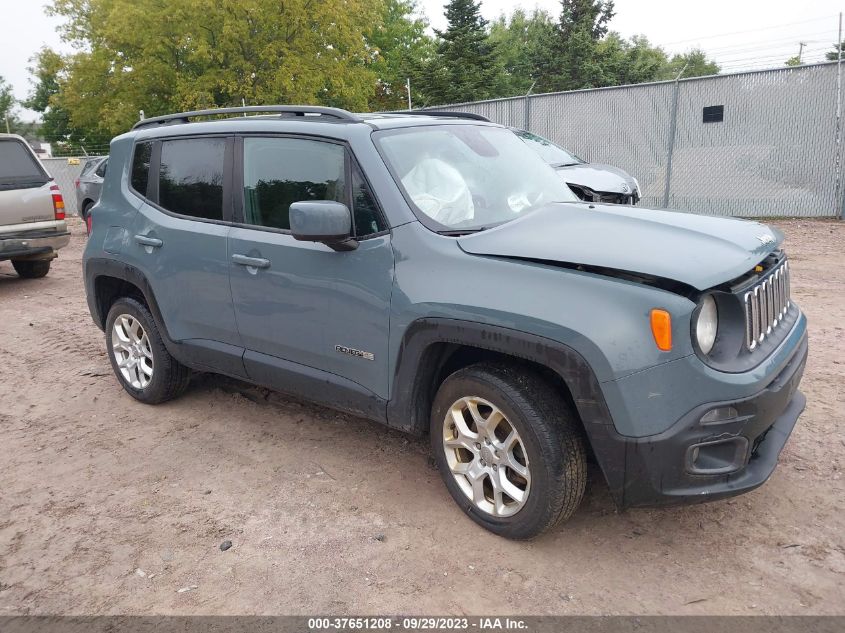 2017 JEEP RENEGADE LATITUDE - ZACCJBBB4HPF03721