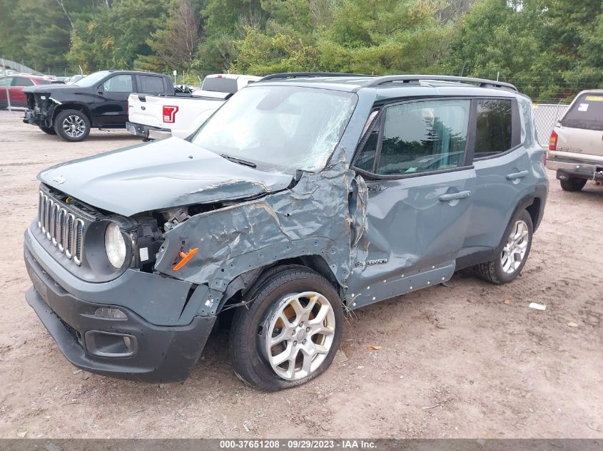 2017 JEEP RENEGADE LATITUDE - ZACCJBBB4HPF03721