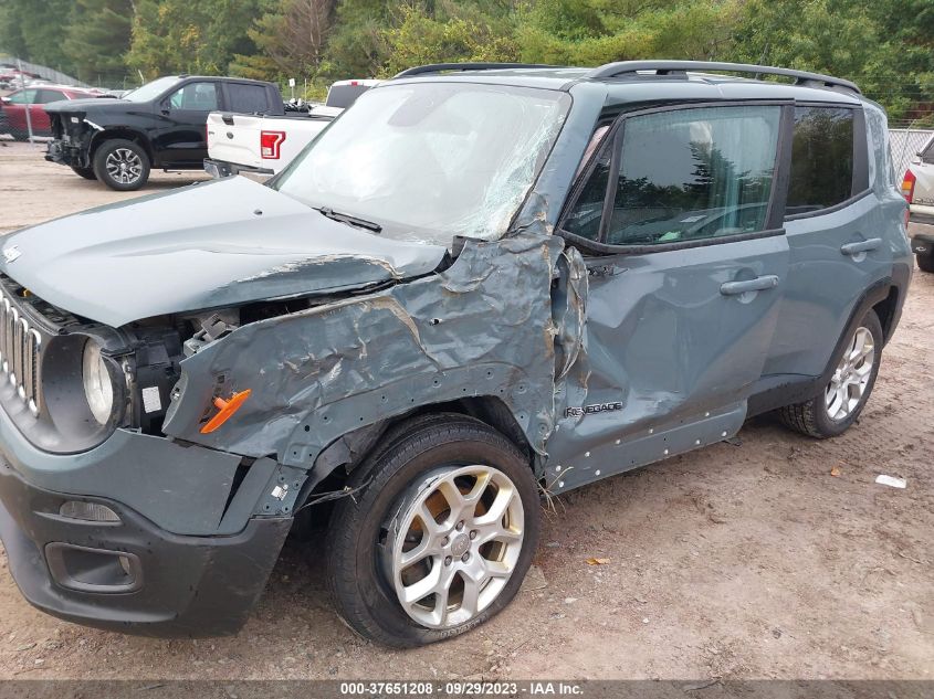 2017 JEEP RENEGADE LATITUDE - ZACCJBBB4HPF03721