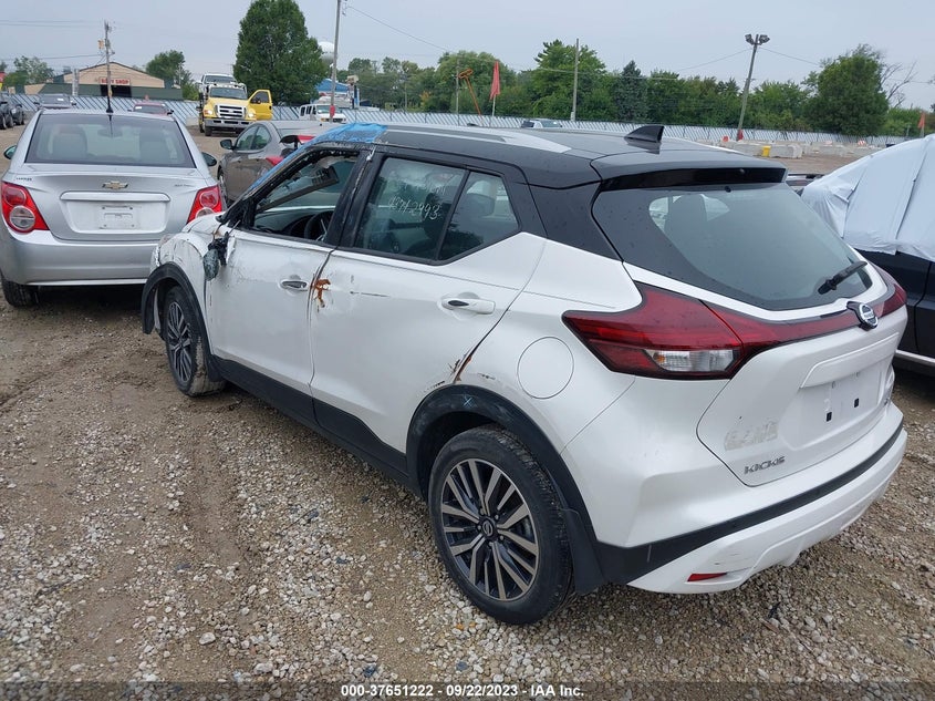 VIN 3N1CP5CV7ML542687 2021 NISSAN KICKS SV