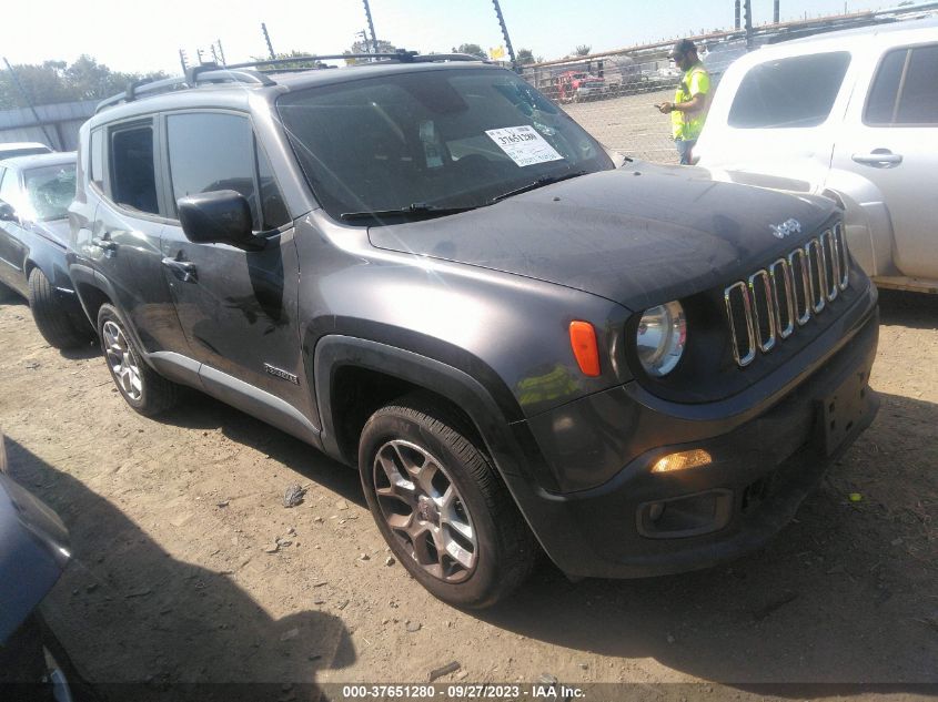2018 JEEP RENEGADE LATITUDE - ZACCJBBB4JPH92637