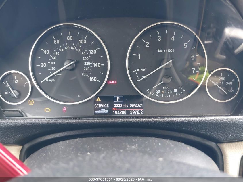2013 BMW 3 SERIES 328I - WBA3A5C52DJ462829