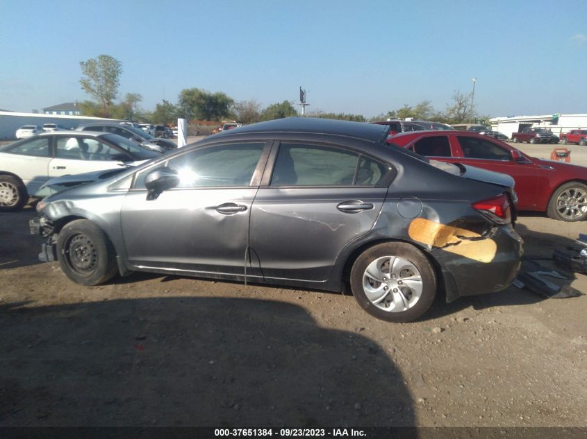 2013 HONDA CIVIC SDN LX - 2HGFB2F54DH557032