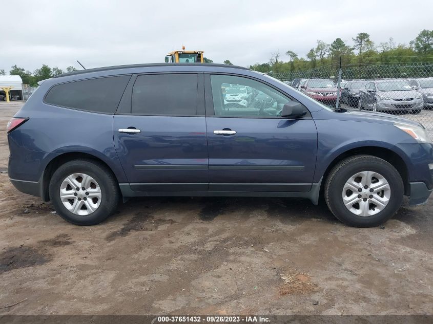 2014 CHEVROLET TRAVERSE LS - 1GNKRFED7EJ206535