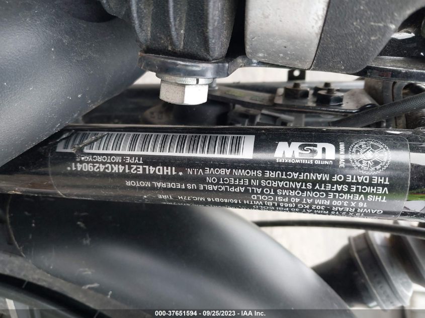 2019 HARLEY-DAVIDSON XL883 N - 1HD4LE214KC429041