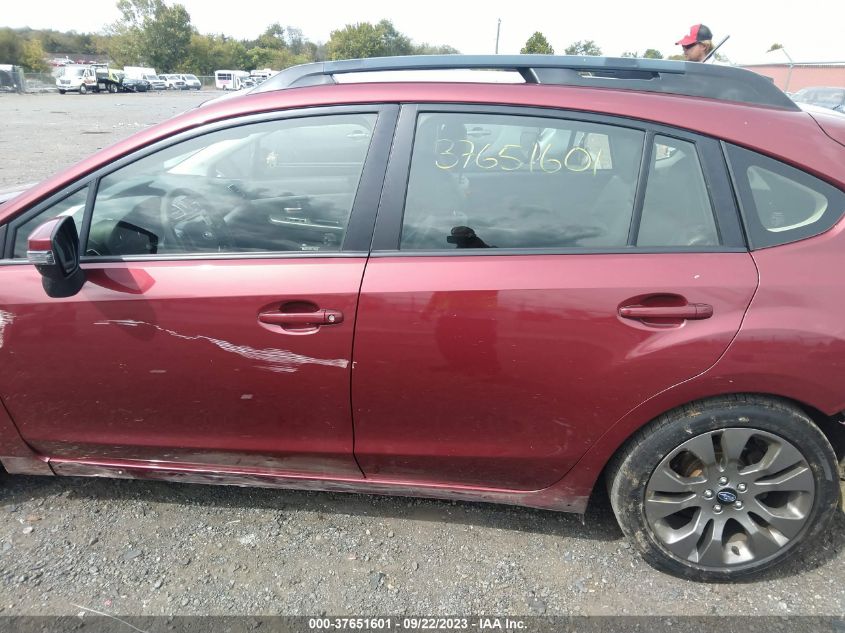 2015 SUBARU IMPREZA WAGON 2.0I SPORT LIMITED - JF1GPAV61F8209129
