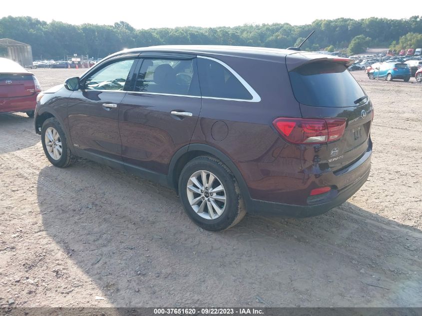 2019 KIA SORENTO LX - 5XYPGDA30KG452859