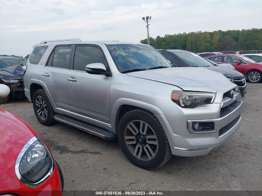 2016 TOYOTA 4RUNNER SR5/LIMITED/SR5 PREMIUM - JTEZU5JR0G5112411