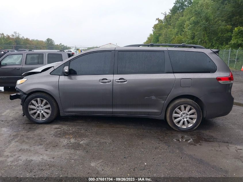 2014 TOYOTA SIENNA LTD/XLE - 5TDDK3DC5ES072446