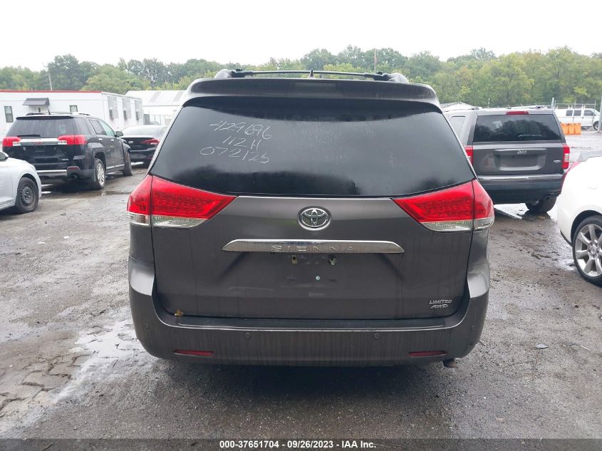 2014 TOYOTA SIENNA LTD/XLE - 5TDDK3DC5ES072446