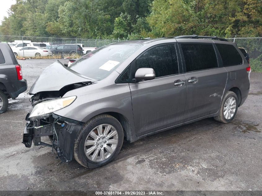 2014 TOYOTA SIENNA LTD/XLE - 5TDDK3DC5ES072446