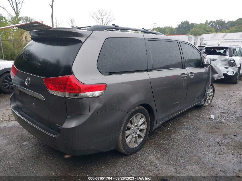 2014 TOYOTA SIENNA LTD/XLE - 5TDDK3DC5ES072446
