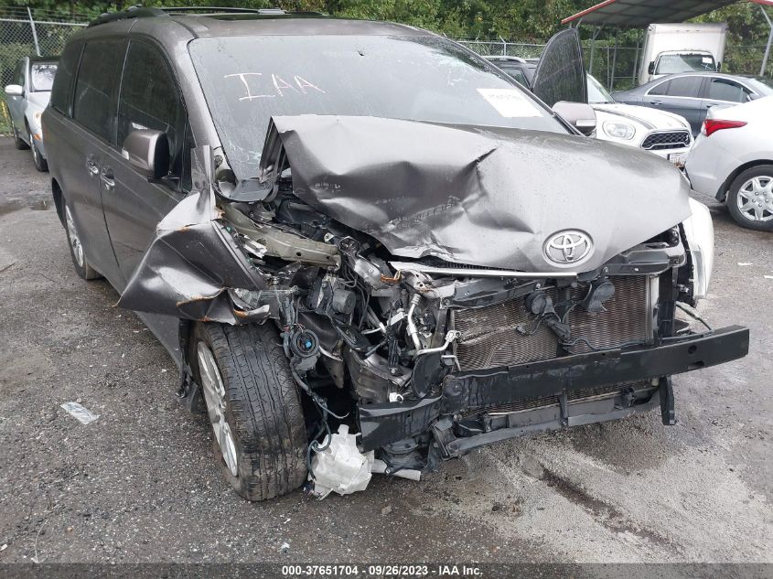 2014 TOYOTA SIENNA LTD/XLE - 5TDDK3DC5ES072446