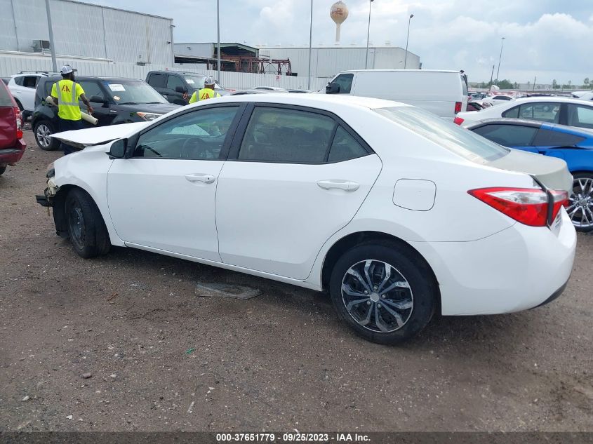 2015 TOYOTA COROLLA L/LE/S/S PLUS/LE PLUS - 5YFBURHEXFP354625