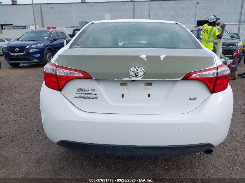 2015 TOYOTA COROLLA L/LE/S/S PLUS/LE PLUS - 5YFBURHEXFP354625