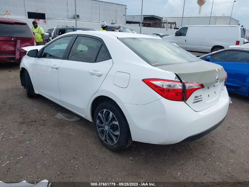 2015 TOYOTA COROLLA L/LE/S/S PLUS/LE PLUS - 5YFBURHEXFP354625