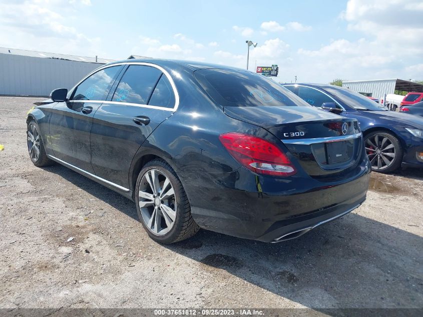 55SWF4JB8GU145779 2016 MERCEDES-BENZ C-CLASS, photo no. 3