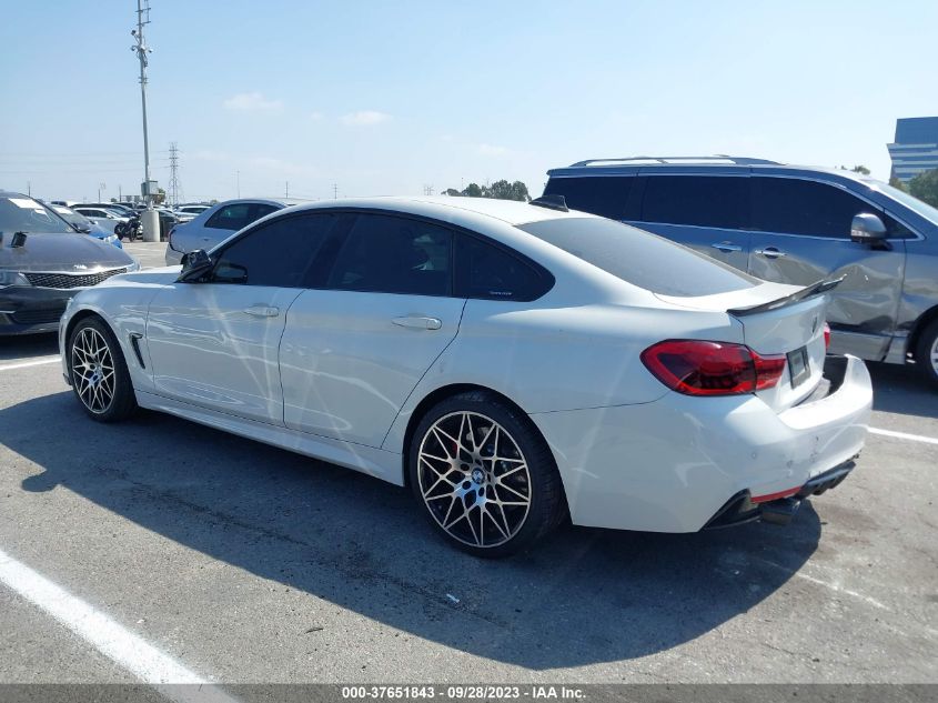 2019 BMW 440I GRAN COUPE WBA4J5C53KBM66738