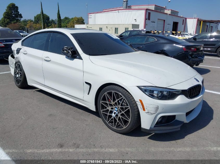 2019 BMW 440I GRAN COUPE WBA4J5C53KBM66738