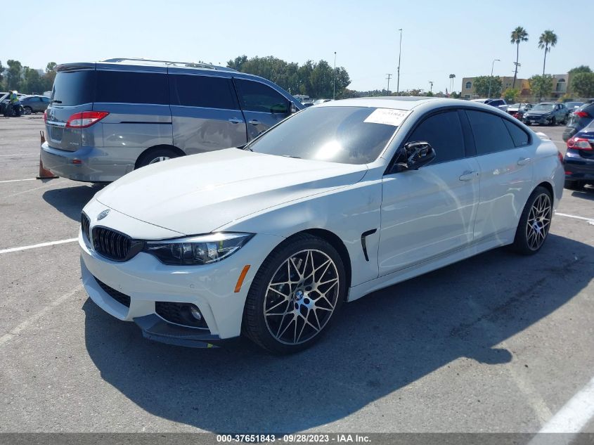 2019 BMW 440I GRAN COUPE WBA4J5C53KBM66738