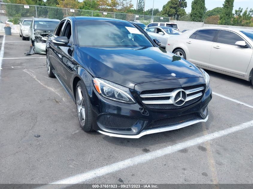 55SWF4KB6FU001371 2015 MERCEDES-BENZ C-CLASS, photo no. 1