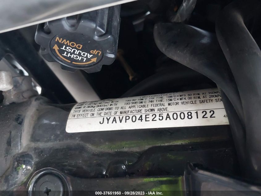 2005 YAMAHA XVZ13 TF JYAVP04E25A008122
