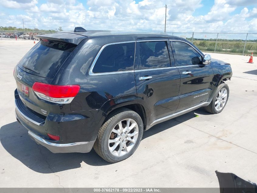 2014 JEEP GRAND CHEROKEE SUMMIT - 1C4RJEJG5EC396395
