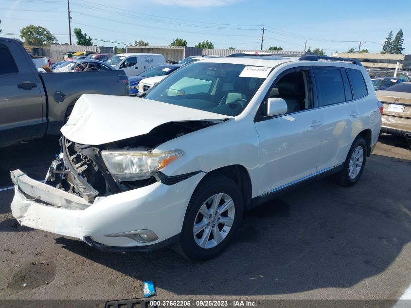 2013 TOYOTA HIGHLANDER - 5TDZK3EH6DS140381