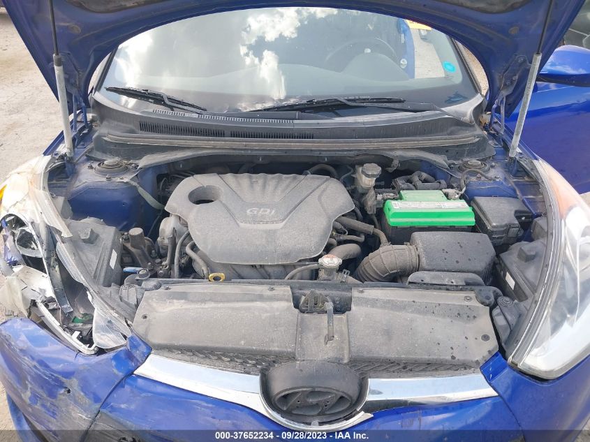 2013 HYUNDAI VELOSTER W/BLACK INT - KMHTC6AD4DU166797