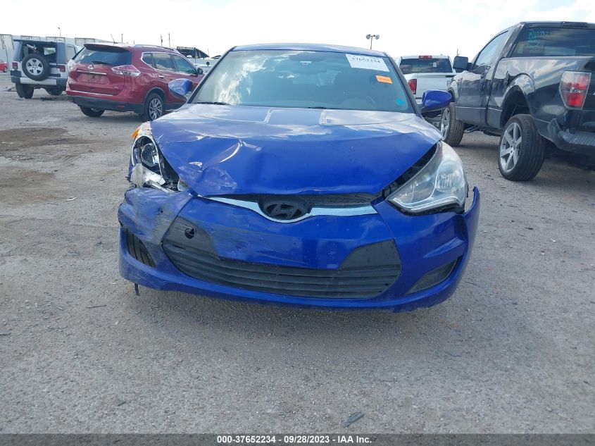 2013 HYUNDAI VELOSTER W/BLACK INT - KMHTC6AD4DU166797