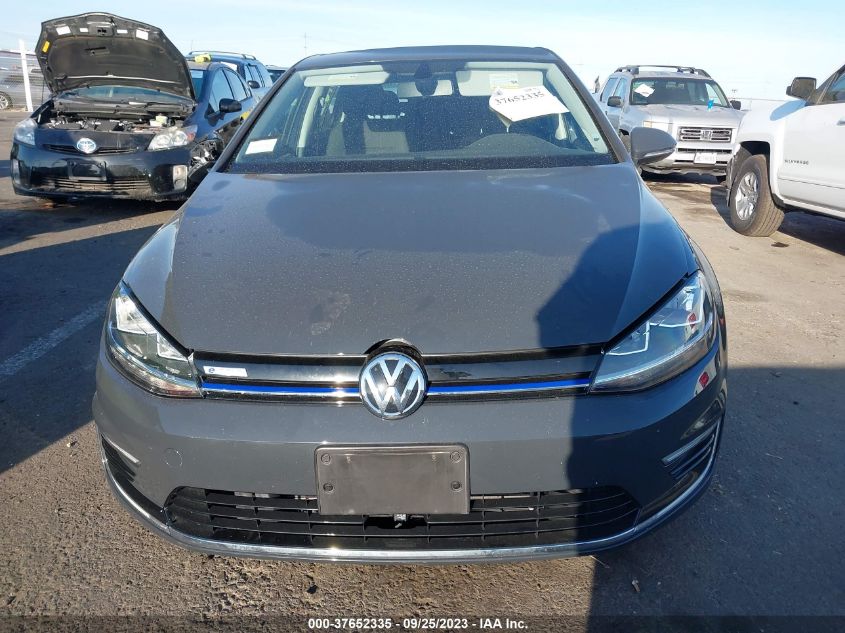 2019 VOLKSWAGEN E-GOLF SE - WVWKR7AU5KW911112