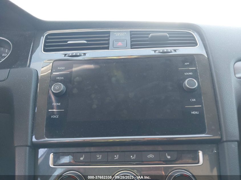 2019 VOLKSWAGEN E-GOLF SE - WVWKR7AU5KW911112