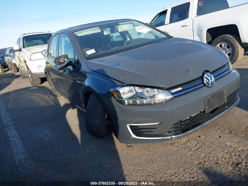 2019 VOLKSWAGEN E-GOLF SE - WVWKR7AU5KW911112