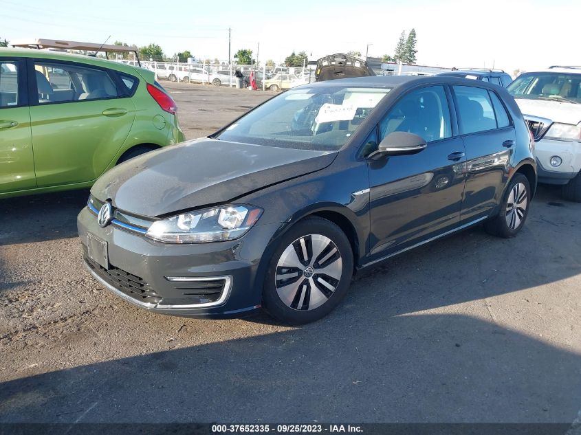 2019 VOLKSWAGEN E-GOLF SE - WVWKR7AU5KW911112