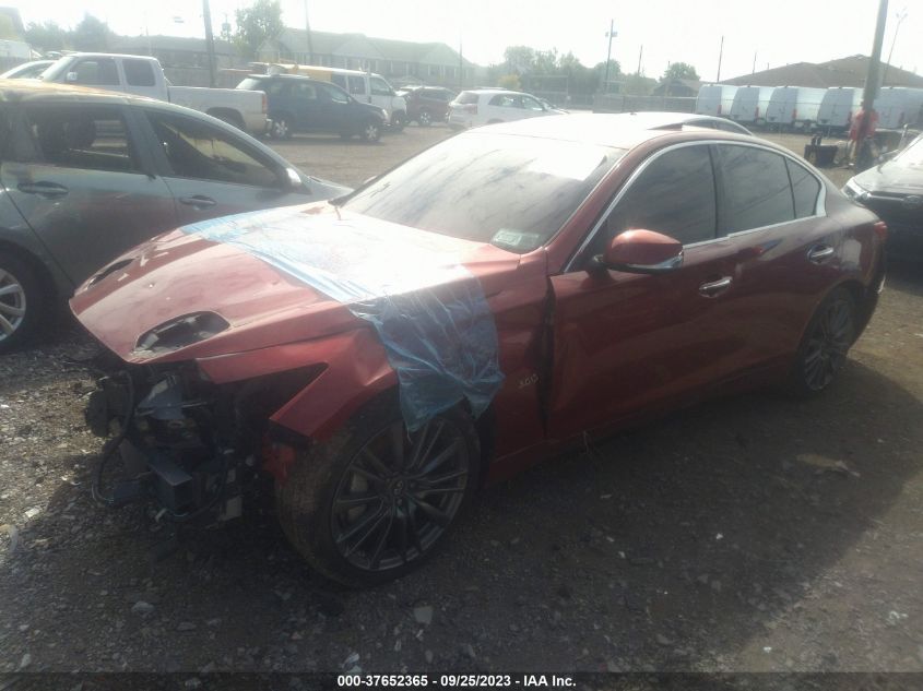 2016 INFINITI Q50 3.0T RED SPORT 400 - JN1FV7AR1GM452188