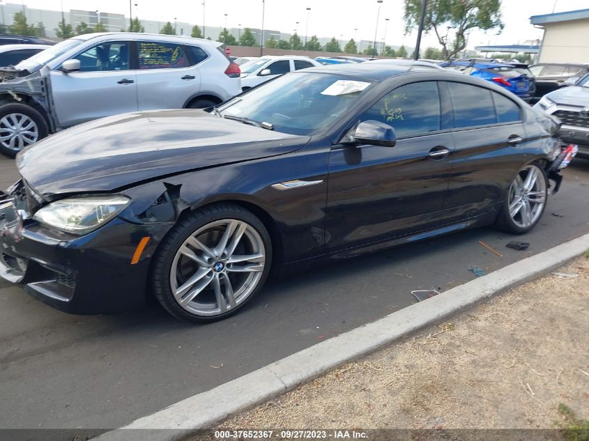 2014 BMW 650I GRAN COUPE WBA6B2C52ED129409