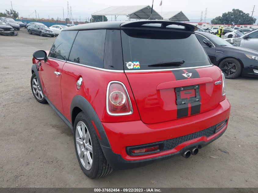2013 MINI COOPER HARDTOP S WMWSV3C55DT388833