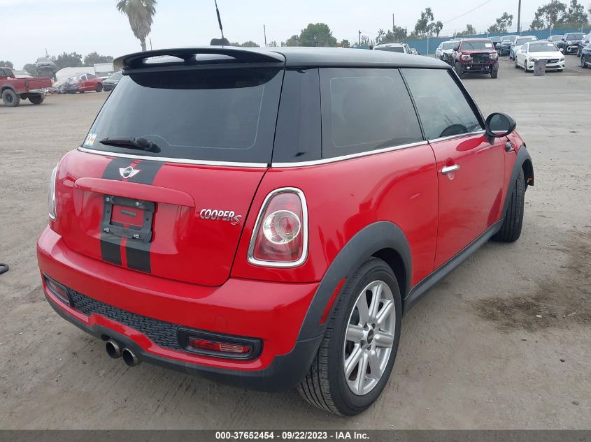 2013 MINI COOPER HARDTOP S WMWSV3C55DT388833