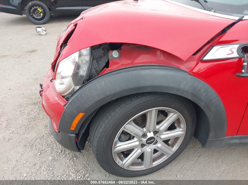 2013 MINI COOPER HARDTOP S WMWSV3C55DT388833