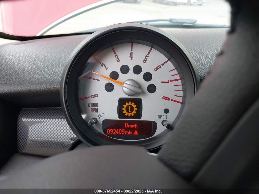 2013 MINI COOPER HARDTOP S WMWSV3C55DT388833