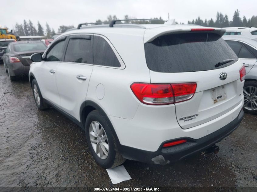 2016 KIA SORENTO LX - 5XYPG4A3XGG118703