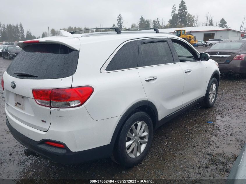 2016 KIA SORENTO LX - 5XYPG4A3XGG118703