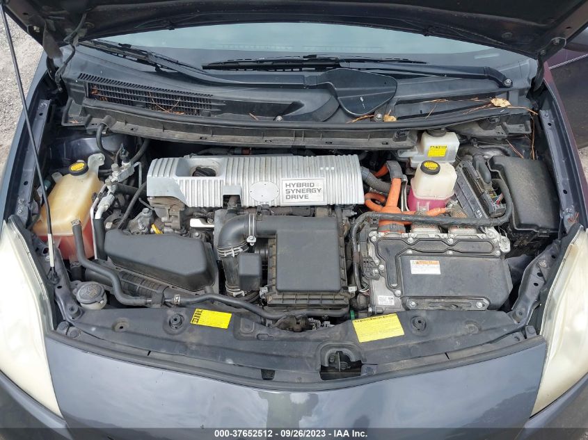 2013 TOYOTA PRIUS ONE/TWO/THREE/FOUR/FIVE - JTDKN3DU4D1662303