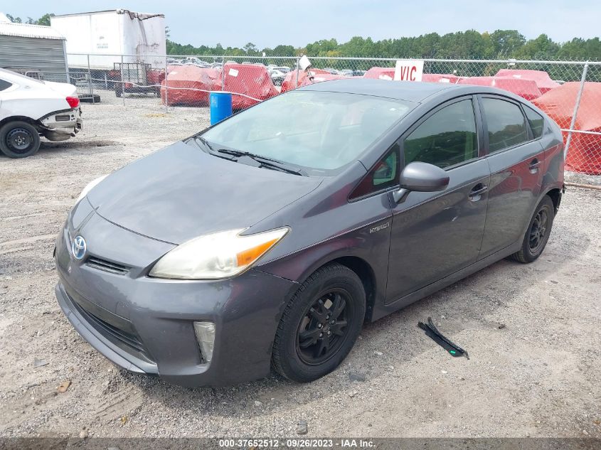 2013 TOYOTA PRIUS ONE/TWO/THREE/FOUR/FIVE - JTDKN3DU4D1662303