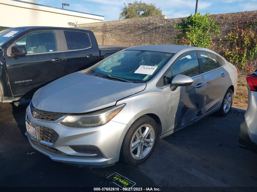 2016 CHEVROLET CRUZE LT - 1G1BE5SM0G7325040