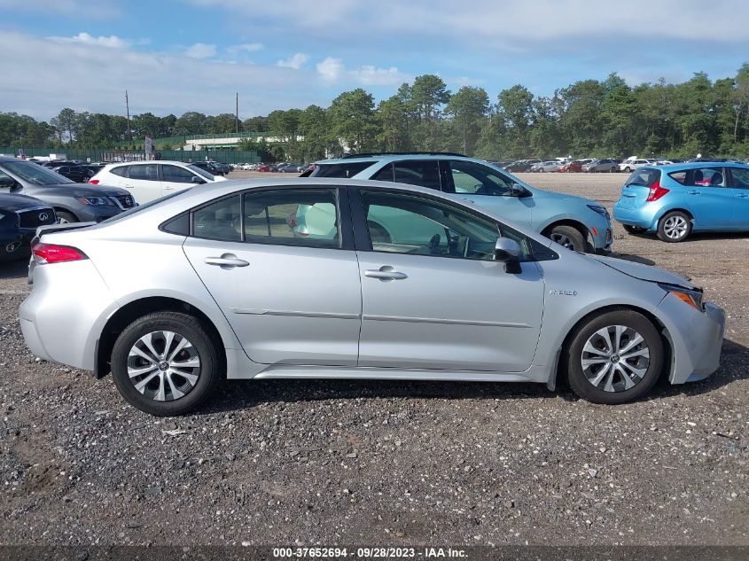 2021 TOYOTA COROLLA HYBRID LE - JTDEAMDE7MJ028748