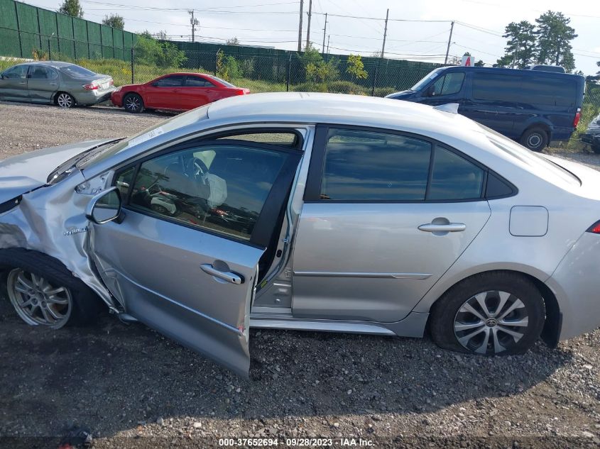 2021 TOYOTA COROLLA HYBRID LE - JTDEAMDE7MJ028748