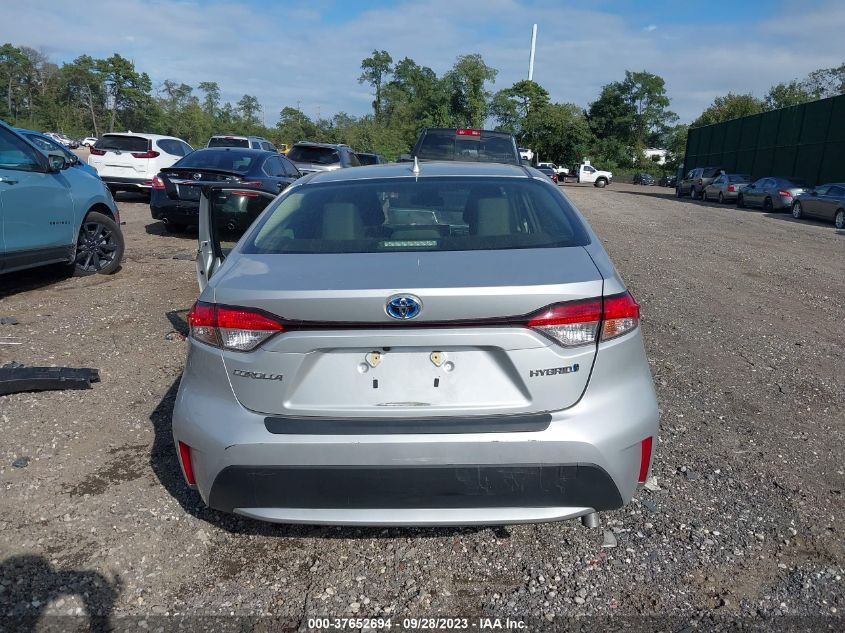 2021 TOYOTA COROLLA HYBRID LE - JTDEAMDE7MJ028748